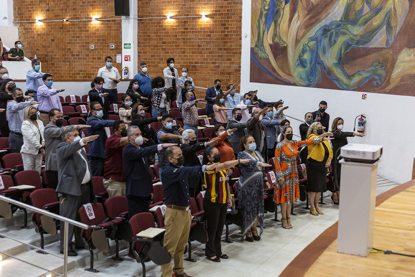 Toman protesta consejeros del CUEMS para periodo 2021-2022 Toman protesta consejeros del CUEMS para periodo 2021-2022